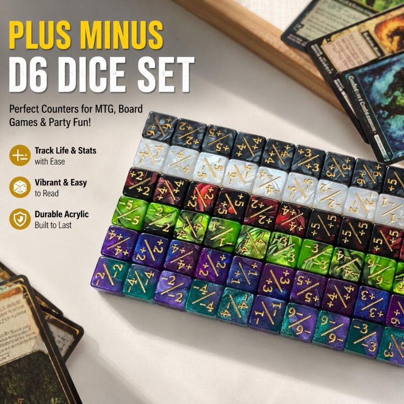 Game Token Counter - Dadi da 16 mm con numeri