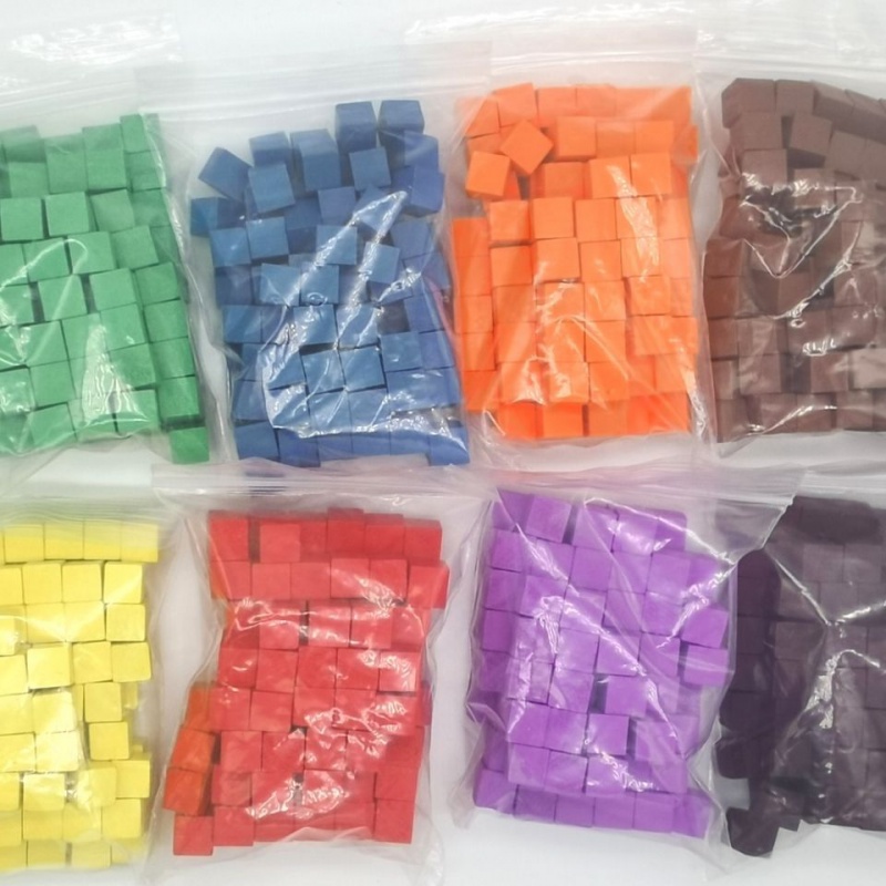 Board Game Vector - 100 Pz/lotto 10mm Cubi di Legno