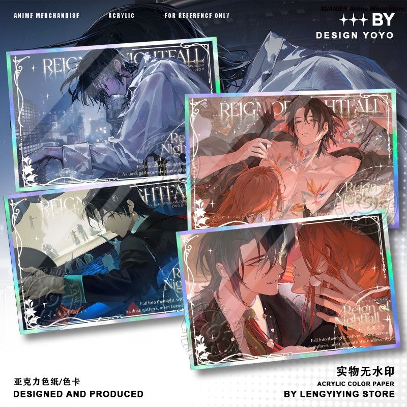 Board Game Card - Accessorio Anime REIGN OF NIGHTFALL NG,