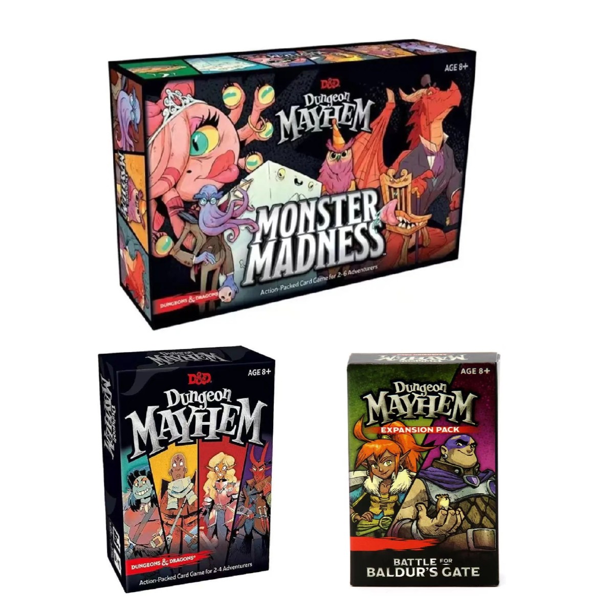 Board Game Harmonies - Baldur's Gate Dungeon Mayhem Giochi da