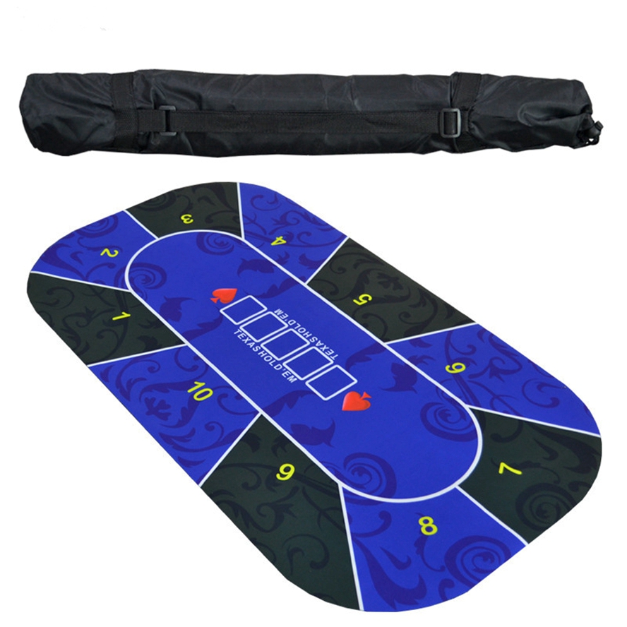 Board Game Digital - 1.2*0.6m Texas Hold'em Poker Tovaglia di
