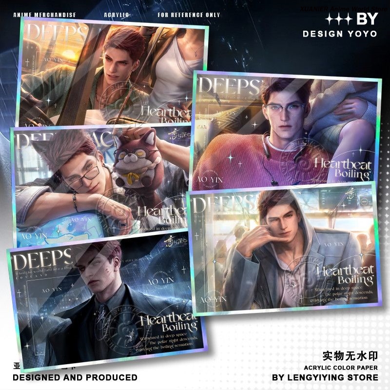 Board Game Card - Carta da Collezione in Acrilico Colorato