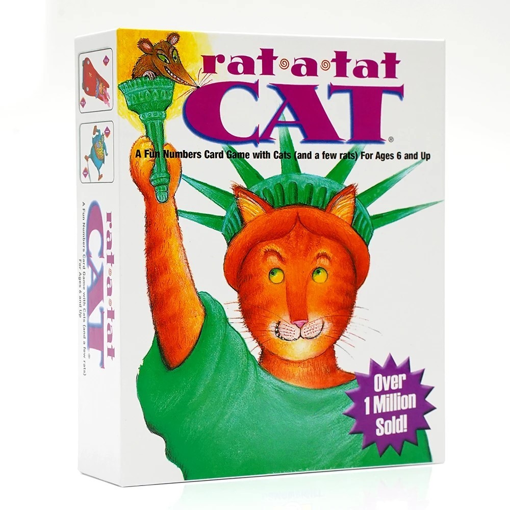 Board Game For 2 Players - Rat A Tat Cat Divertente gioco