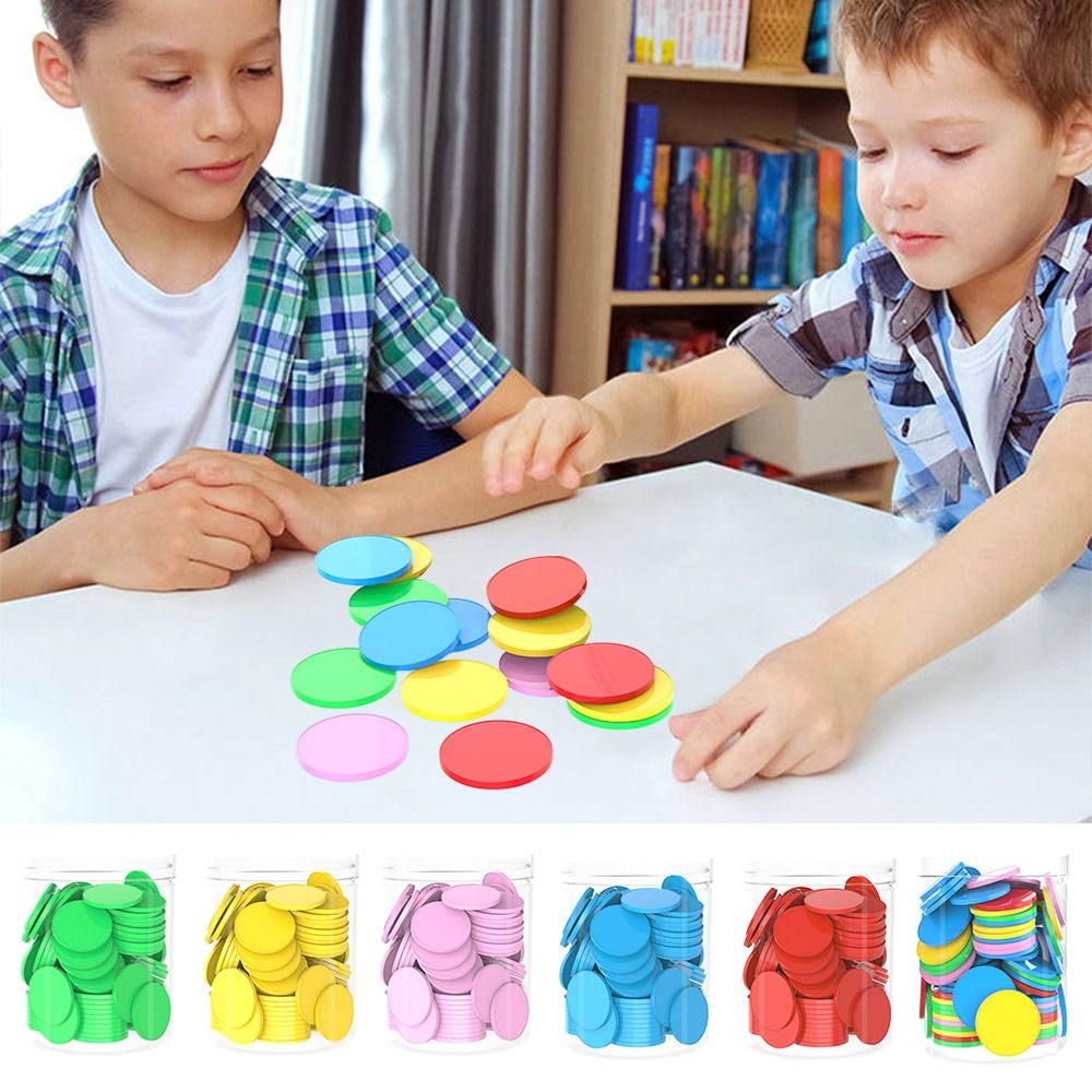 Board Game Vector - 100 Pezzi di Fiches in Plastica