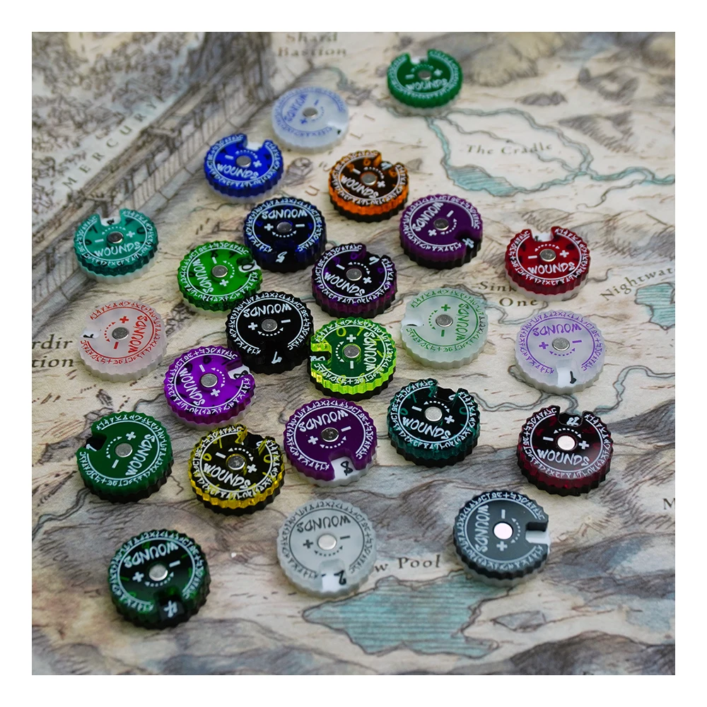 Game Token Counter - Localizzatore di ferite da 20 mm
