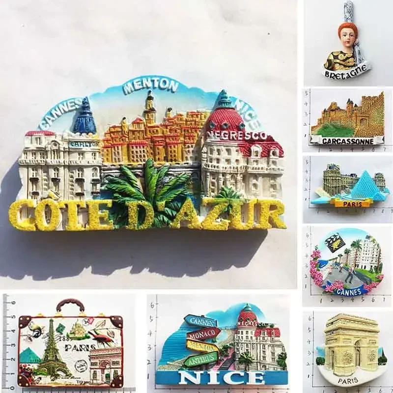 Board Game Vector - Francia parigi magnete per frigorifero Souvenir