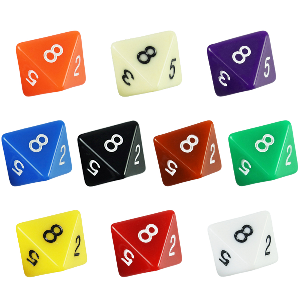 Set di dadi poliedrici D8 10 p - Board Game Digital recensione e prezzo