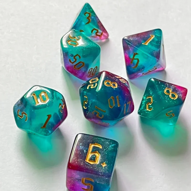 7 pezzi di nuovi dadi doppi co - Game Token Counter recensione e prezzo