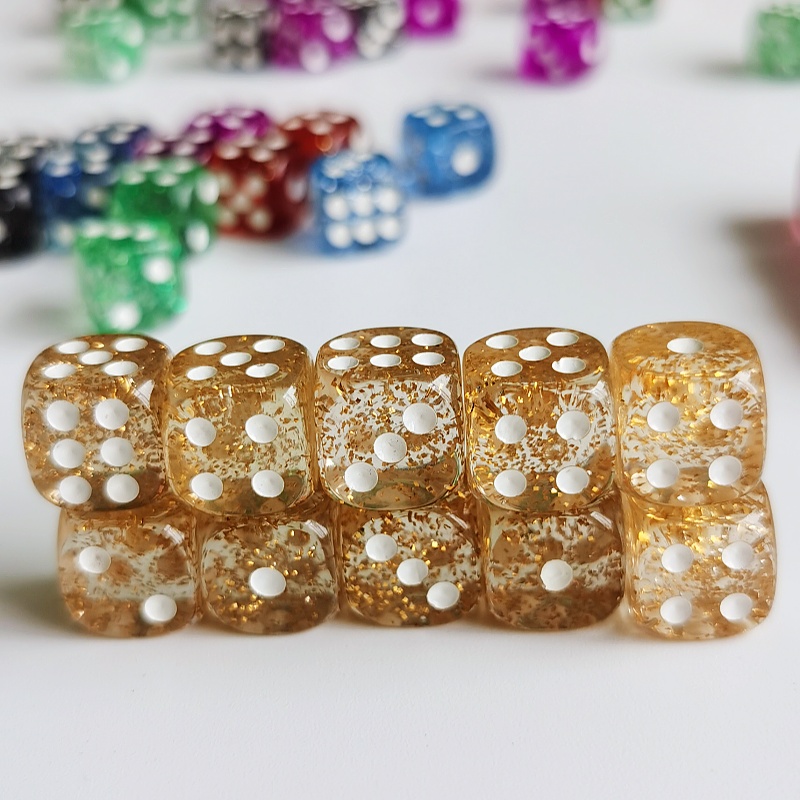 Set di 10 pezzi Glitter Dice R - Board Game Digital recensione e prezzo