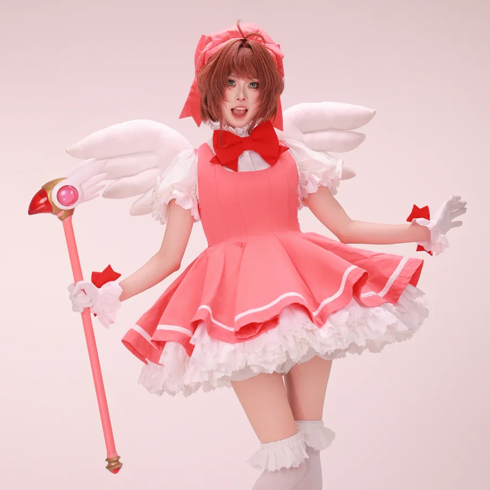 Kinomoto Sakura Cosplay Pink L - Board Game Card recensione e prezzo