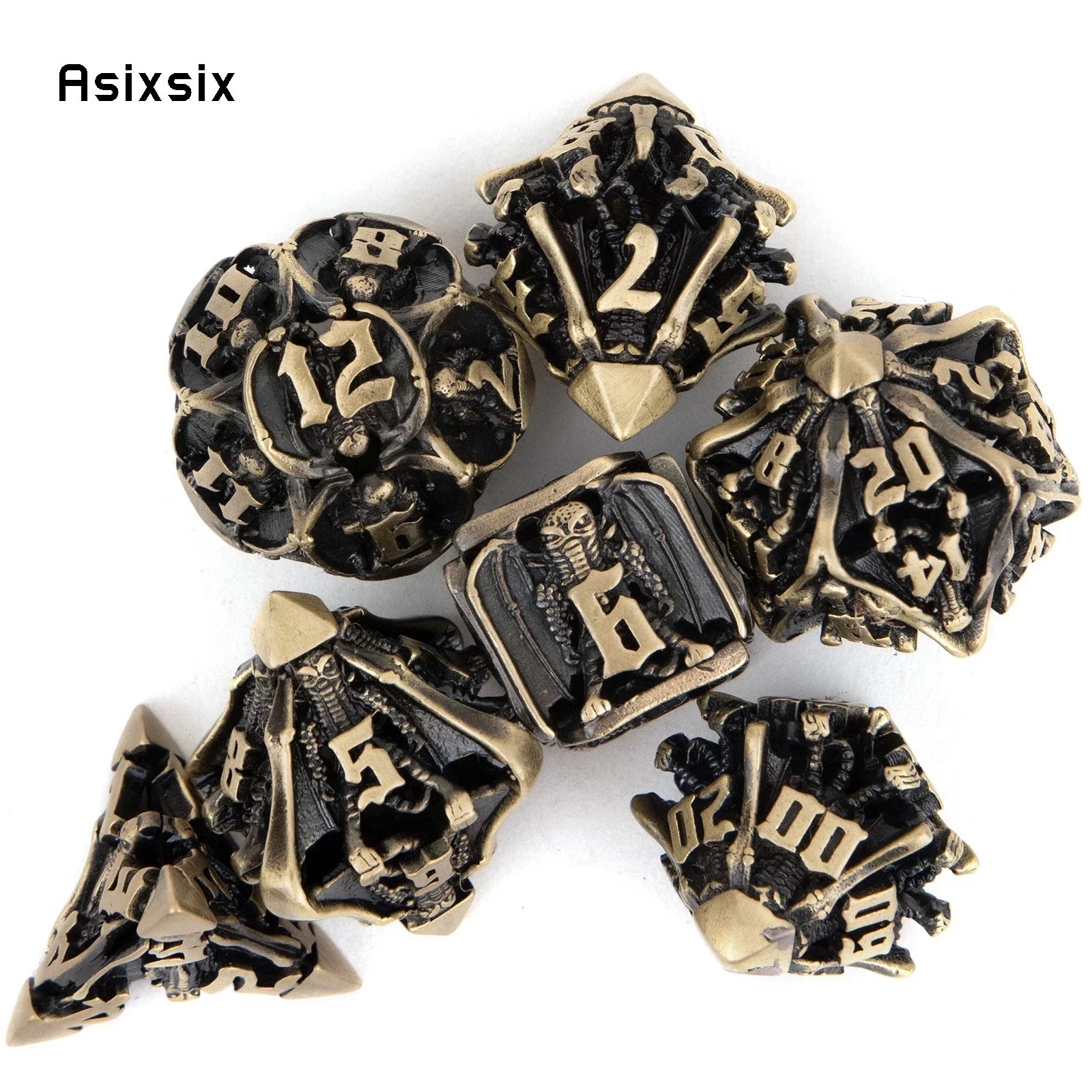 Dadi in metallo, perfetti per  - Dice Set Polyhedral recensione e prezzo
