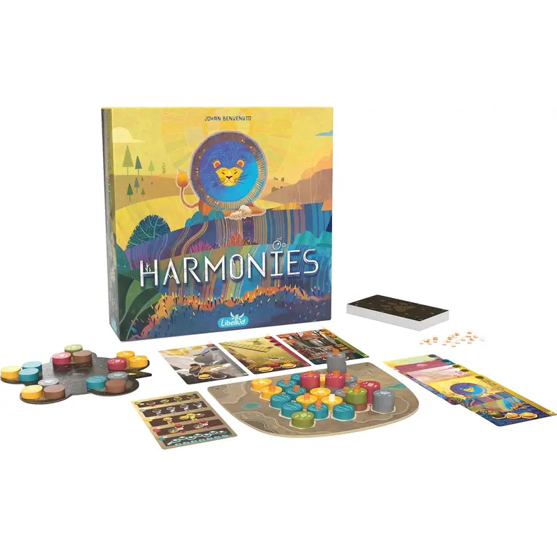 Creazione di paesaggi e habita - Board Game Harmonies recensione e prezzo