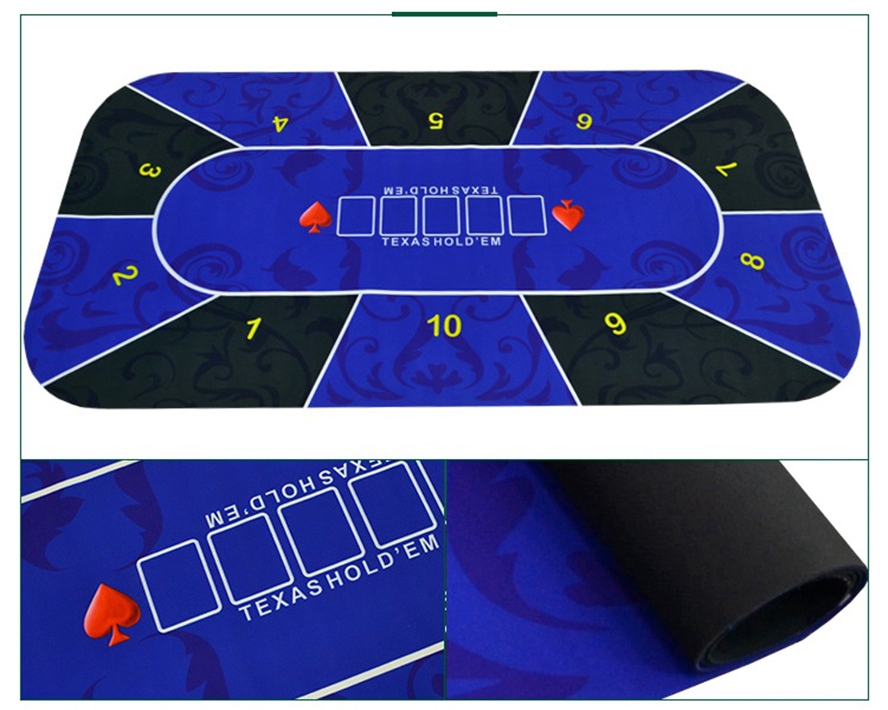 1.2*0.6m Texas Hold'em Poker T - Board Game Digital recensione e prezzo