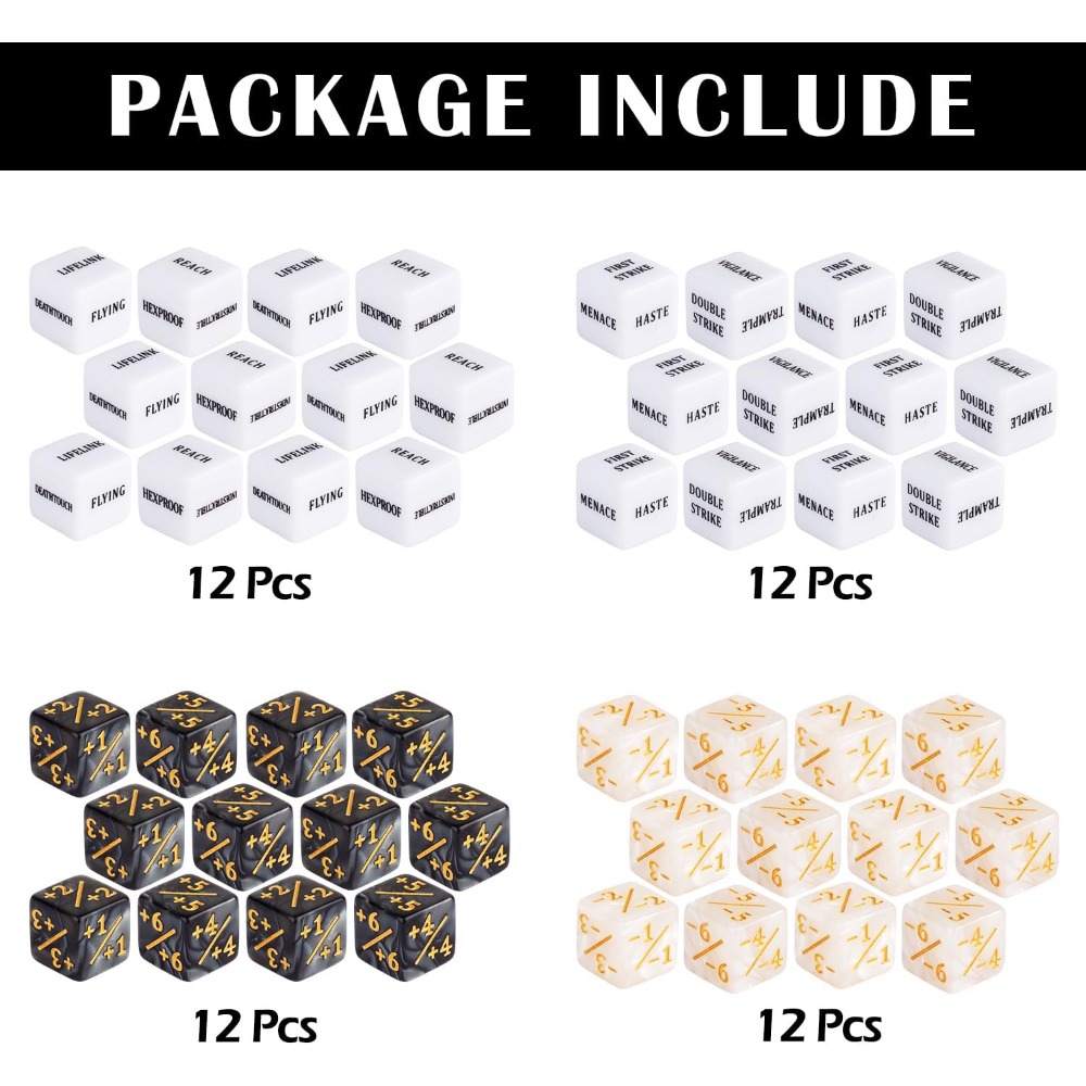 Set di 48 Dadi da Conteggio Pl - Game Token Counter recensione e prezzo