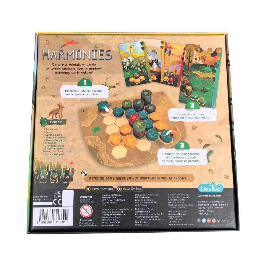 Harmonie - Giochi da tavolo -  - Board Game Harmonies recensione e prezzo