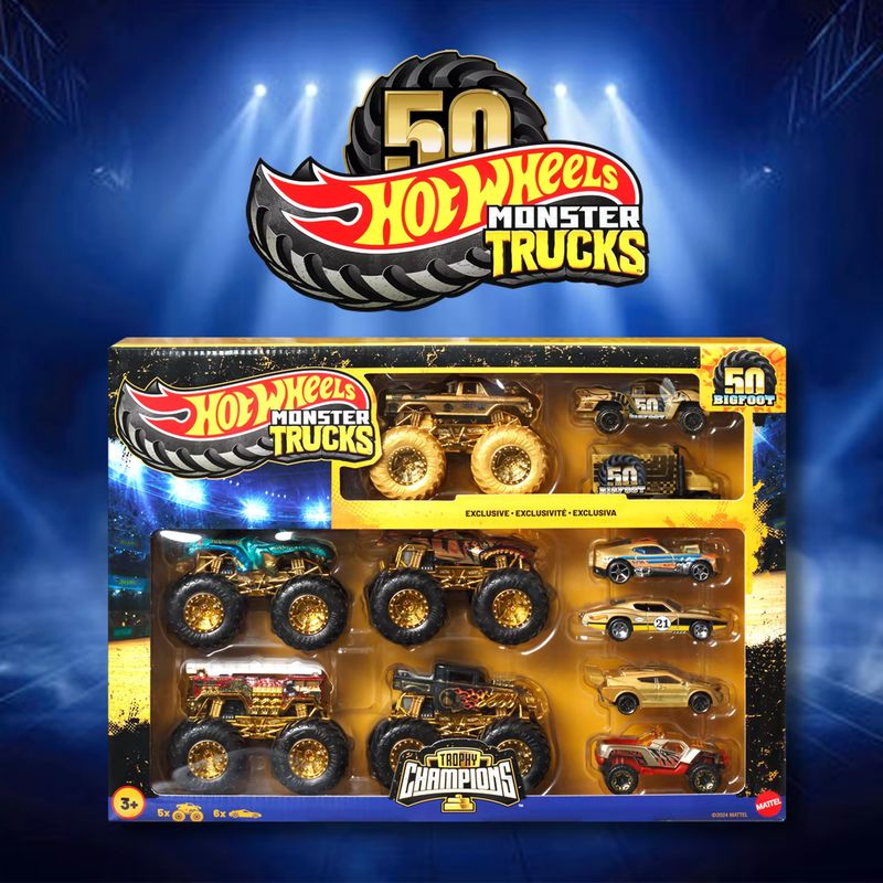 Set Hot Wheels Monster Truck 5 - Hot Wheels Car Monster Trucks recensione e prezzo