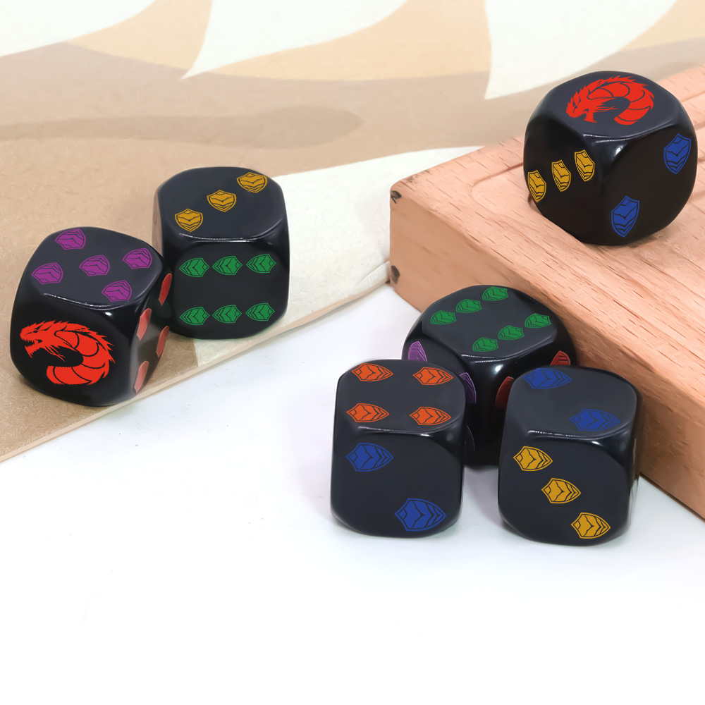 Set di 6 Dadi Poliedrici D6 co - Dice Set Polyhedral recensione e prezzo