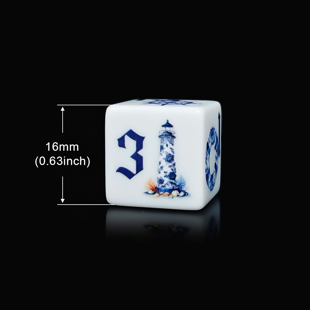 Set di 12 Dadi Acrilici Blu Na - Board Game Electronic Table recensione e prezzo