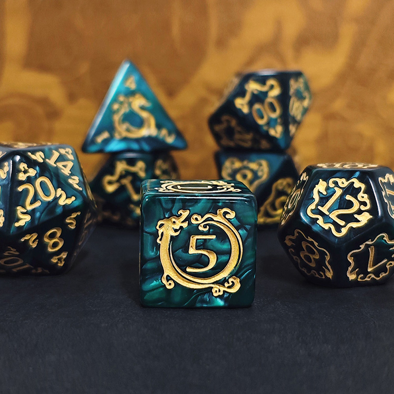 7 pz DND Dice 7 Pz/set Modello - Dice Set Polyhedral recensione e prezzo