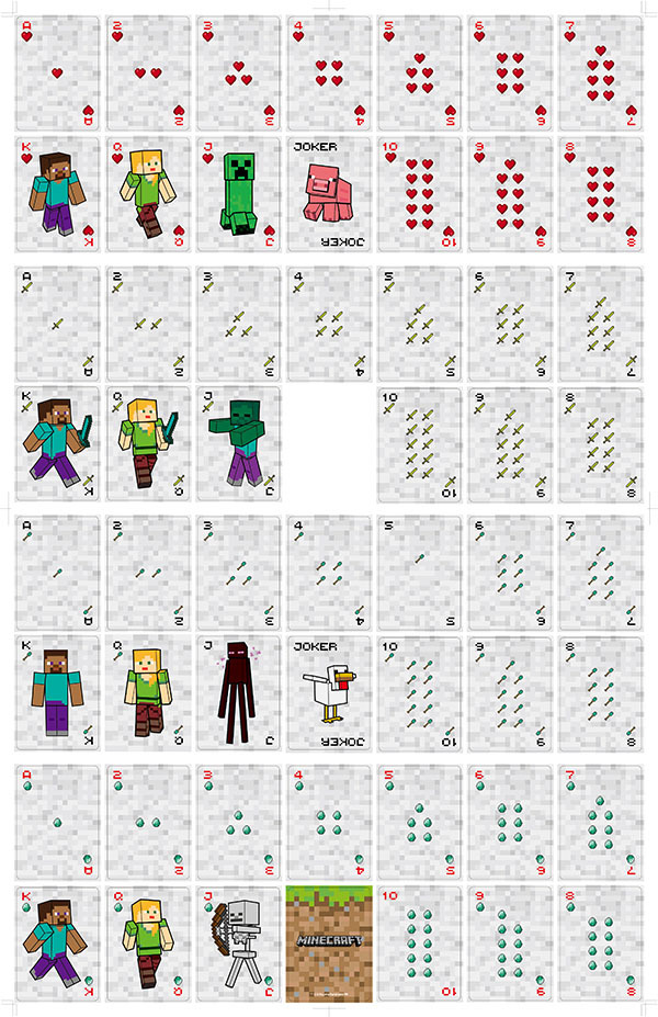 Nuovi giochi Minecraft, carte  - Board Game Card recensione e prezzo