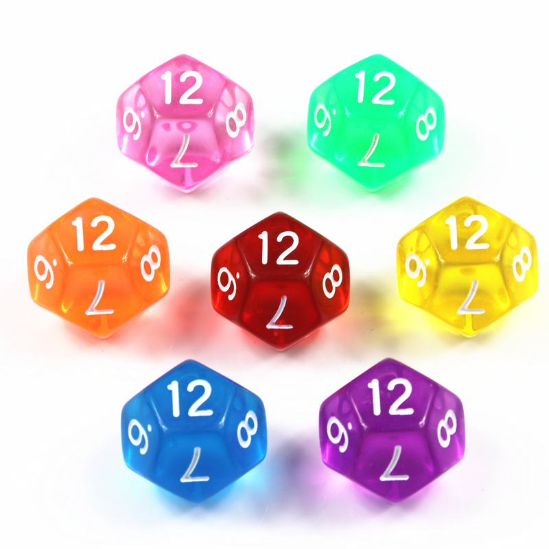 Set di dadi colorati trasparen - Board Game Digital recensione e prezzo