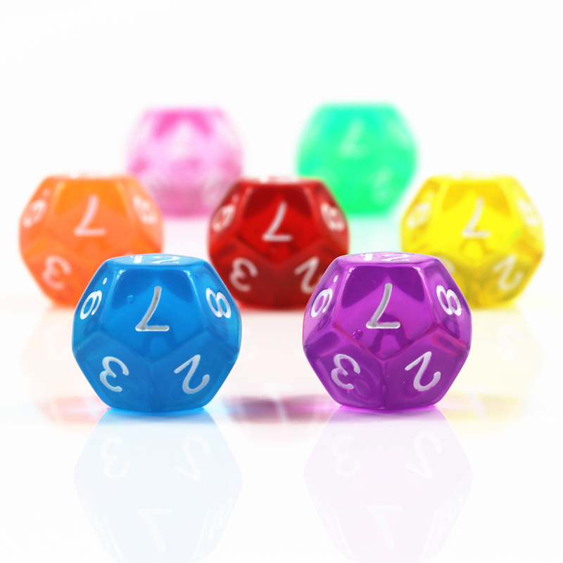 Set di dadi colorati trasparen - Board Game Digital recensione e prezzo