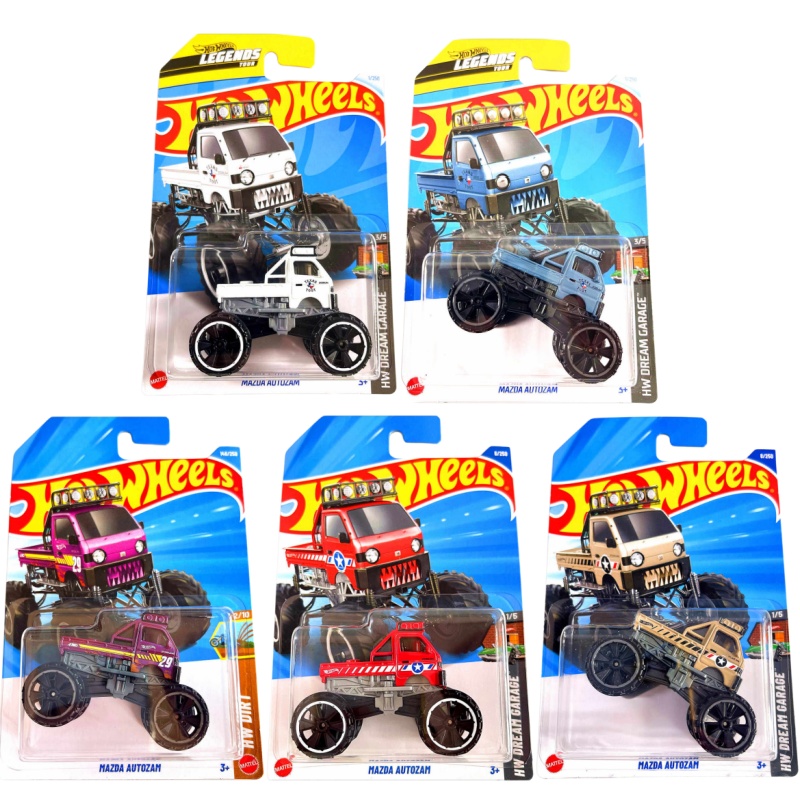 Hot Wheels Mazda Autozam Model - Hot Wheels Car Monster Trucks recensione e prezzo